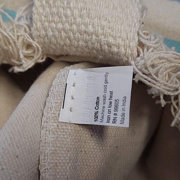 🏖Rae Dunn Vacay Canvas Tote - Picture 7 of 8